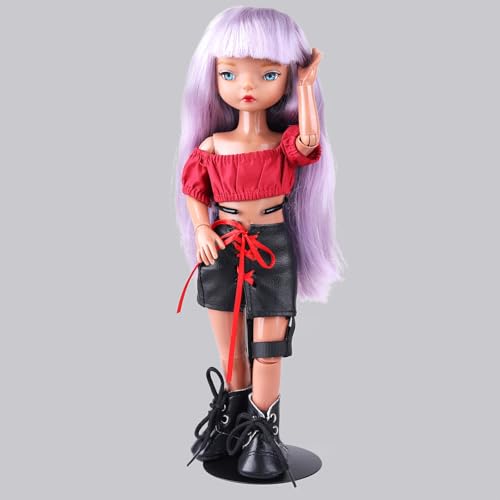 Image of UCanaan 20 pcs Doll Stand - Action Figure Stands with Expandable Waist Wire for 8 inch-14 inch Dolls Doll Stands for 8 to 12inch Dolls Suitable for 1 /6 Dolls Accessories,Action Figure Stand (Black, 20)