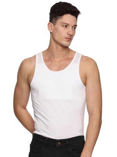 Image of Men's Chest Compression Vest to Hide Gynecomastia Moobs Shapewear, Compression Chest Binder for Men to Hide Moobs