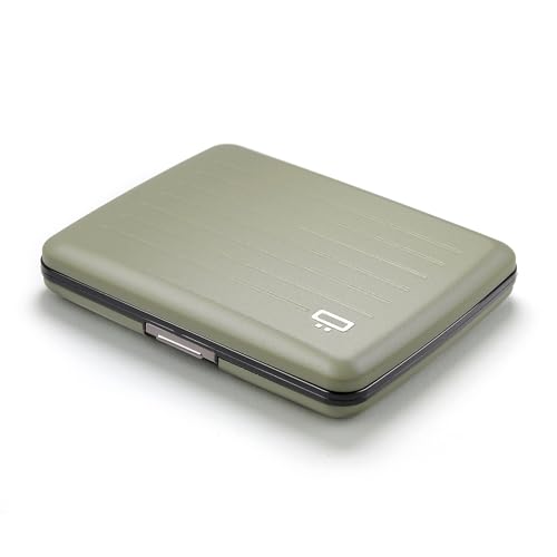 Image of OGON -DESIGNS- Aluminum wallet, Large capacity with metal lock, RFID Protection against fraud and demagnetization, Smart Case OSLO Large model