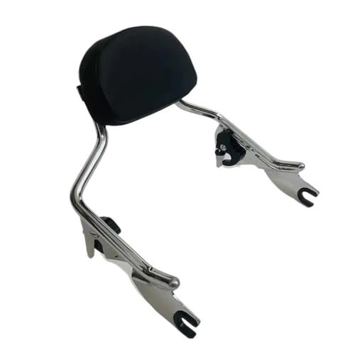 Coussin de dossier passager amovible en finition premium pour motos Glide 2009-2024
