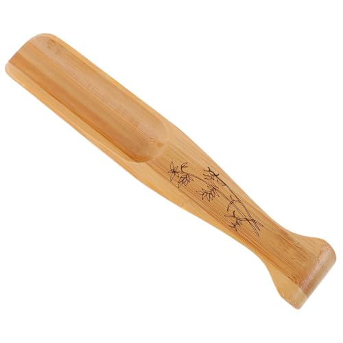 FONDOTIN Tea Spoon Scoop Wooden Mini Tea Scoop Tea Measurement Spoon for Teaware