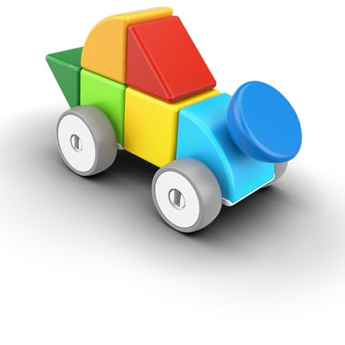 Geomag Jouet Magnétique Magicube Cars Recyclé Coffret De Construction 13 Pièces - vue 3