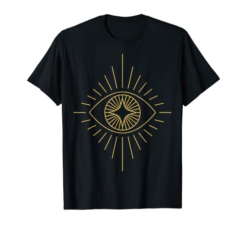 Golden Eye, Gold Eye, Illuminati, Evil Eye T-Shirt