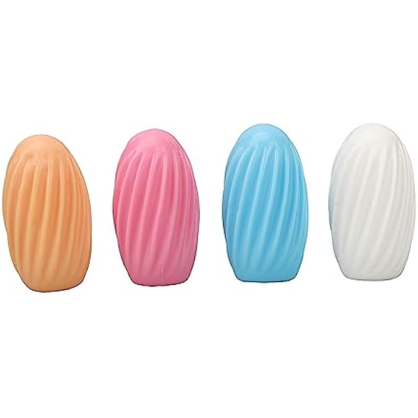 Szczelne silikonowe elastyczne nakładki na butelki podróżne Rękawy wielokrotnego użytku na przybory do makijażu Zestaw 4 szt. Różowy Pomarańczowy Niebieski Biały