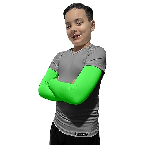 Manguito Manga Infantil Com Elástico Futebol Soccer Color Esportes (Branco, 08)