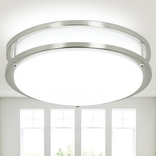Plafonnier LED verre à trois ampoules pour illuminer votre intérieur
