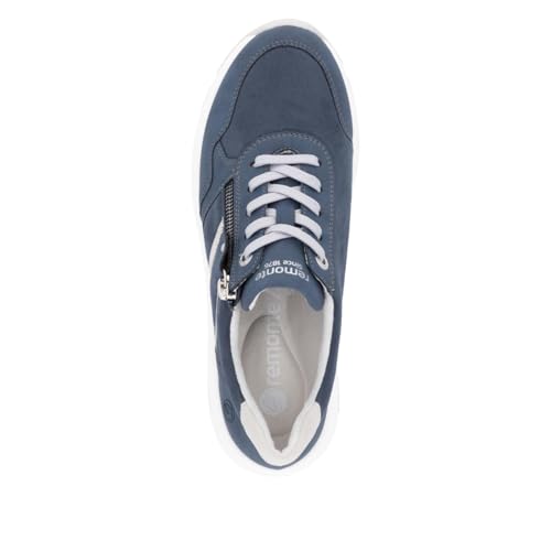 Remonte Damskie buty sportowe D1S04 Low, niebieskie, 41 EU, niebieski, 41 EU