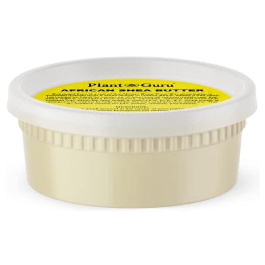 Raw African Shea Butter 8 oz. 100% Pure Natural Unrefined IVORY - Ideal Moisturizer For Dry Skin, Body, Face And Hair Growth. Great For DIY Soap and Lip balm Making.