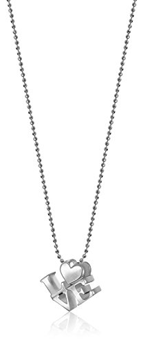 Alex Woo "Little Cities" Sterling Silver Love Pendant Necklace, 16"