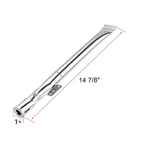 Uniflasy Grill For Replacement Parts Nexgrill 720-0888, 720-0888N 720-0830H 720-0830D 20-0783E 720-0864 720-0830A 720-0888S Gas Grill Burner Tube, Heat Plates For Nexgrill Grill Parts, 5 Pack #TOP3