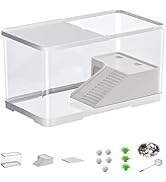 Amazon | AIYOI 亀 水槽 亀の飼育ケース 大きい カメ用水槽 初心者