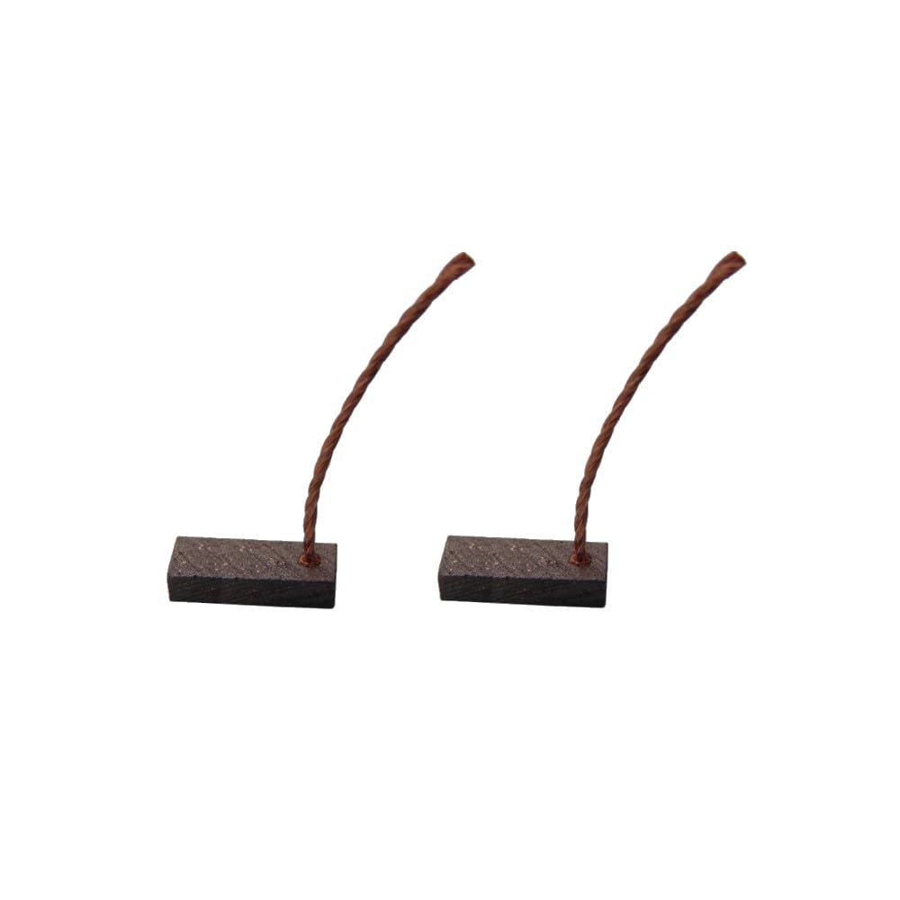 Trade-Shop - 2 carboni per motori/spazzole di carbone, 4 x 5 x 10 mm