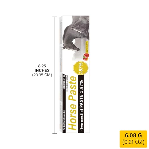 1 Pack Equine Paste 1.87% – (6.08g Each) Apple Flavored Oral for Horse - Image 8