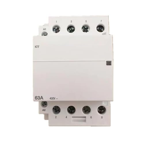 Contactor modular ICT 63A 4P evita sobrecargas controlando grandes consumos a 220V