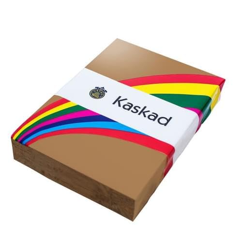 Kaskad Coloured Paper 160gsm, 250 Sheets (Nuthatch Brown)
