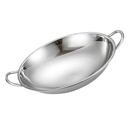Wok con fondo redondo compatible inducción y doble asa miniatura 6