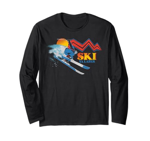 Trendy Apparel Ski Ya Later Cool 90's Retro Aesthetic Design ����T�V���c