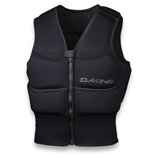 Dakine Unisex Surface Zip Sport Neoprene Vest 2XL Black
