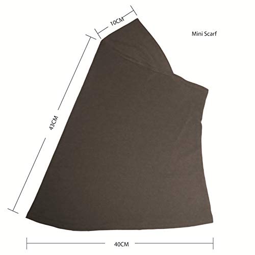 ShuoBeiter Womens Muslim Mini Hijab Scarf4