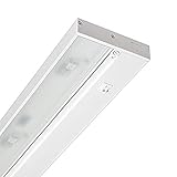 Juno Lighting Group UPLED09-WH 9-Inch Pro-Series 2-Lamp LED Under Cabinet Fixture, Designer White