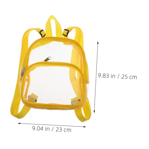 Clear Transparent Backpack for Stadium Events Travel Bag for Women Durable Material with Comfortable Straps Stylish Clear Design for Concerts2