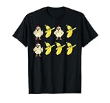 Chicken Banana Dance Dab Funny Dance Meme Niños Hombres Mujeres Camiseta