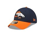 New Era Denver Broncos NFL 2022 Sideline Blue Orange 39Thirty Stretch Cap - S-M (6 3/8-7 1/4)