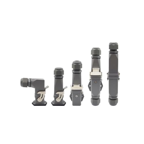 Conectores de alta resistencia para toma de aviación industrial rectangular HDC-HA