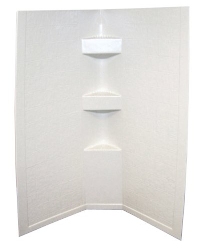Lippert 306203 Better Bath 34" x 34" x 68" Neo Angle RV Shower