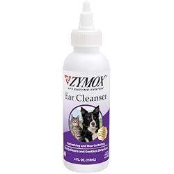 Zymox Ear Cleanser Solution for Dogs and Cats, 4oz