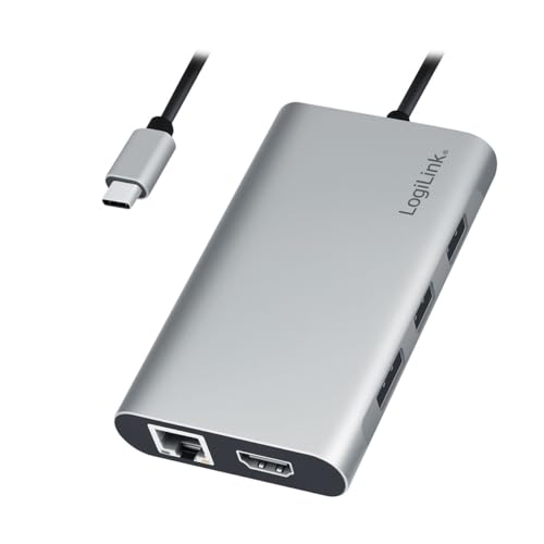 Station d'accueil USB-C HDMI DisplayPort Hub 8 ports Power Delivery 100W