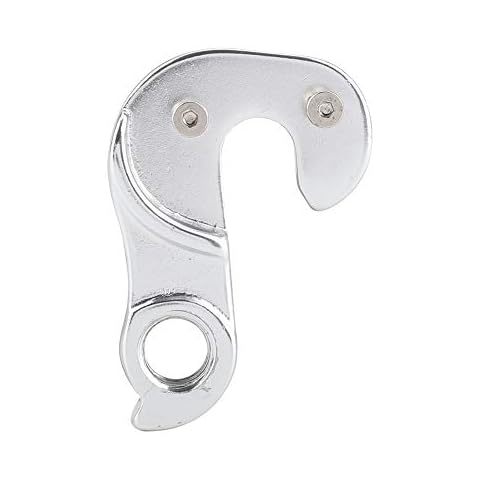 huaer Bike Rear Derailleur Hanger, 4 Size Bike Rear Tail Hanger Aluminium Alloy Rear Gear Mech Derailleur Hanger Hook Drop Out Adapter Bicycle Tail Hook Dropout with Screw(1#) Cover