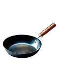 川端滝三郎商店 鉄フライパン 26cm 日本製 IH対応 ガス火 PFOA不使用 PFOS フリー シーズニング不要 高耐久 長持ち 木柄 鉄分補給 鉄鍋 藤田金属 オリジナル