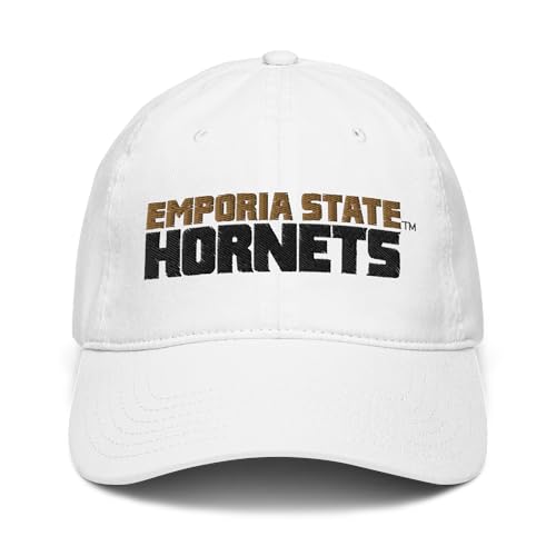 Gorra Ajustable Emporia State Hornets Blanca Oficial miniatura 2