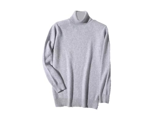 Men High Collar Men Sweater Long Sleeve Solid Knitwear Warm Pullover Jumper