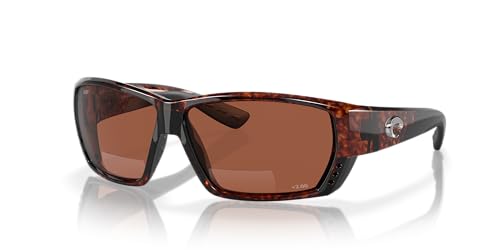 Costa Man Sunglasses Tortoise Frame, Copper Lenses, 62MM