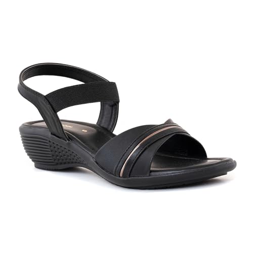 Image of Khadim's 6511296 Lightweight Durable Extra Soft Trendy Premium Stylish Casual Slingback Heels For Women