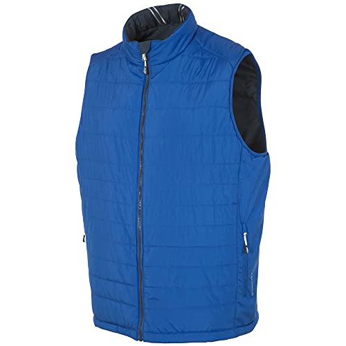 Image of Sunice Men's Michael Reversible Vest - Blue Stone /Charcoal SM