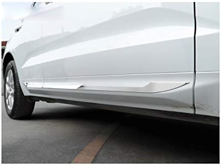 4PCS ABS Chrome Car Exterior Body Side Door Molding Protector Cover Trim Strip Protector Guard Compatible for Volvo XC60 2018 2019 2020 2021 2022 2023 2024 2025