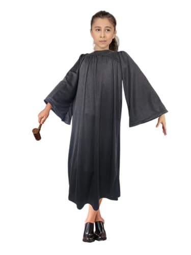 Disfraz de toga de juez para niños unisex miniatura 1