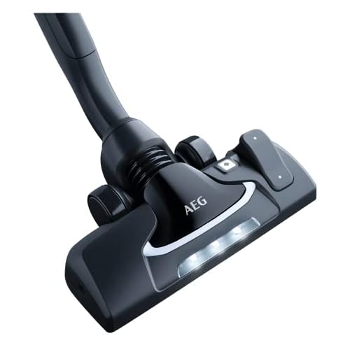 AEG AZE141 Precision Flow Kombidüse mit LED Frontlicht (Für Hartboden und Teppich, einfache Handhabung, schonende Reinigung, Teppichmodus, optimale Staubaufnahme, leise, für 36mm Ovalrohr, schwarz)