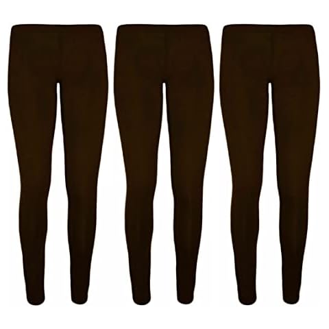Bonjour® Girls Leggings - 3 Pack (Ages 5-13) Cover