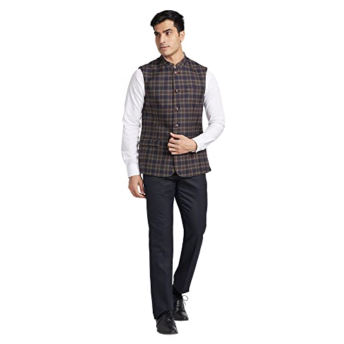 Image of Park Avenue Dark Blue Waistcoat