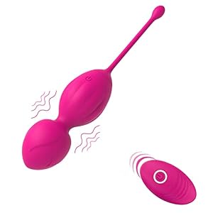Ben Wa Balls Kegel Balls for Sexual Pleasure, Sex Kegel Balls for Women, Sexual Tools for Female with Reomote Control, Wearable Vibrating Eggs G Spot Clitoral Egg Vibrator