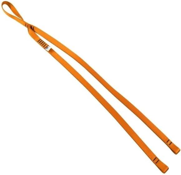 Double Nylon Lanyard for Adventure Parks, Y ARO Adventure EVO Twin Arm Safety Strap with Secure, Reinforced Thickness for Durability, EN 354 and EN 17109 Certified, Made in Italy