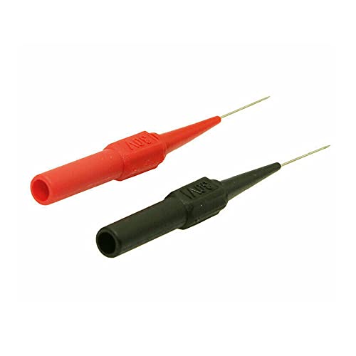 Yukiiatif 10Pcs Multimeter Test Lead Extention Back Probes Sharp Needle Micro Pin Stainless Steel For Banana Socket Tester #TOP4