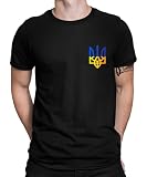 Ukraine Ukrajina Ukrainien drapeau Kiev Paix et solidarité hommes hommes T-shirt, Ukraine 01 Homme, XXXL