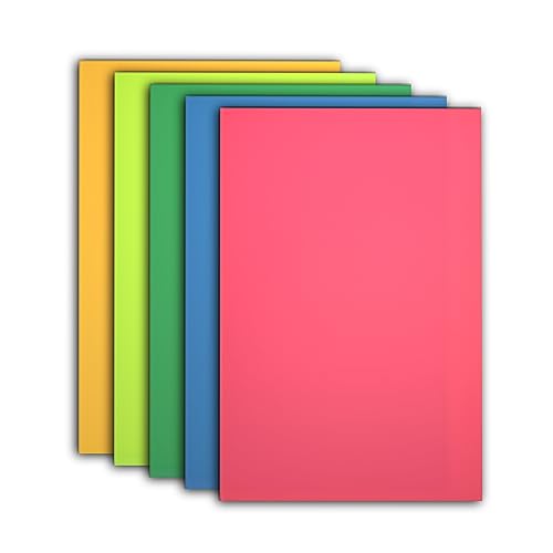 TOEPODO Set of 5 Glow in Dark Fluorescent Neon