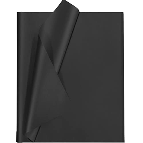 Undemouc Black Tissue Paper 100 Sheets Tissue Paper Bulk For Gift Bags 20X14 Inches Wrapping Tissue Paper For Diy Crafts Birthday Weddings Baby Shower Graduation Party Decor #TOP3
