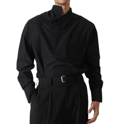 Chemise manches longues homme coupe droite, le vêtement respirant contre la chaleur